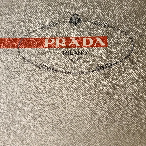 Prada | Shoes | Prada Red Sneaker Boot W Grey Draw String  display picture 2
